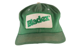 Vtg 80s K-Products Bladex Herbicide Spell Out Snapback Hat Cap Green USA AS IS - £15.78 GBP