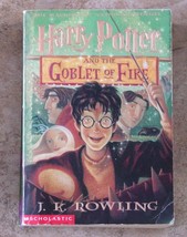 J.K. Rowling Harry Potter Year 4 Goblet of Fire 2002 Trade Edition PB - $5.00