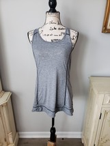 Moving Comfort Athletic Exercise Workout Tank Top Gray Approximately Size Large - £3.95 GBP