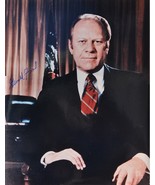 GERALD FORD SIGNED PHOTO - 38th U.S. President w/coa - $279.00
