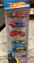 Hot Wheels Justice League Mini Metal Toy cars, Collectible Toy cars, 6 Cars - $35.00