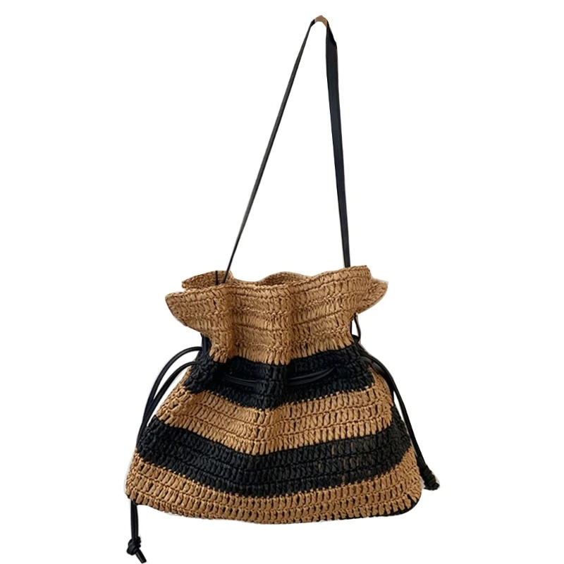 Womens Crossbody Bag Fashion Summer Straw  Bags Large Beach Tote Phone Pouch for - £61.77 GBP