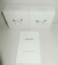 2 Apple Air Pods Pro MWP22AM/A Empty Boxes Only &amp; One Manual - £14.34 GBP