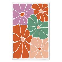 OFJE Boho Abstract Floral Kitchen Towels Set of 2 16x24 Bathroom Decor - $193.06 MXN