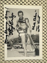 Original 4 X 6 Photograph Autographed Lloyd Bridges Sea Hunt Authentic - $54.45