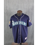 Seattle Mariners Jersey (VTG) - Edgar Martinez 11 Russell Atheltic - Siz... - $5,024.51 MXN