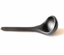 Soup Ladle Scoop Spoon 3 ONZ Black Clay Earthen Original Handcrafted Mad... - $36.16