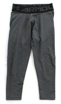 Under Armour Gray Coolswitch Armour Twist 3/4 Length Compression Legging... - $49.99