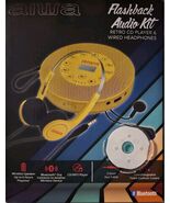 Aiwa Flashback Wireless Kit Retro CD Player Wireless Headphones Brand Ne... - $49.49