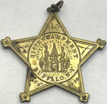 1897 GAR Buffalo New York Grand Army Of The Republic 31st Encampment Medal - $18.87