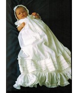 1985 Book Of Smocking Guide 20 Project Christening Dress Bonnet Diana Ke... - €11,19 EUR