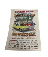 Stater Bros. Route 66 CRUISIN&#39; REUNION POSTER Graphic California 22’x 28... - €40,08 EUR
