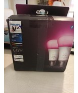 ⚡Philips - Hue A19 Bluetooth 75W Smart LED Bulbs (2-Pack) - White and Color - $1,189.48 MXN