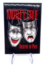 Mötley Crüe - Theatre Of Pain Collector&#39;s Magnet   2 5/8&quot; X 3 5/8&quot; - $5.99