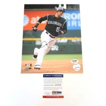 Carlos Gonzalez signed 8x10 photo PSA/DNA Colorado Rockies Autographed - £47.01 GBP