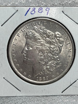 1889  $1 Dollar Morgan US Coin 90% Silver - £64.25 GBP