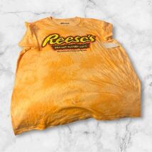 NWT XS 3/5 Logo tie dye short t-shirt  Reeses Peanut Butter Cups jr hall... - $2.04