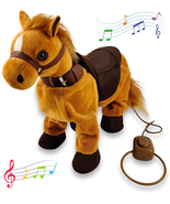 Walk along Horse with Remote Control Leash, Dancing Singing Walking Musi... - $1,237.77 MXN