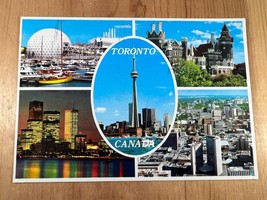 Vintage Color Postcard, Skyline and Landmarks, Toronto, Ontario, Canada - £3.79 GBP