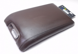 2009-2014 Ford F-150 Center Console Lid Armrest F150 Brown Leather OEM - $47.83