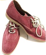 Sperry Top Sider Saltwater Wash Red Size 9 Men's Shoes - $26.08