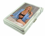 British Pin Up Girls D2 100&#39;s Size Cigarette Case with Built in Lighter ... - $21.73