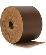Ringsun 2 Inches Wide Flat Leather Straps for Crafts Full Grain Leather ... - $34.97