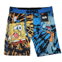 PSD Spongebob Squidward &quot;Frienemies&quot; Men&#39;s Size L Underwear Boxer Brief ... - £17.61 GBP