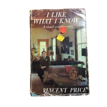 I Like What I Know A Visual Autobiography Vincent Price Hardback 1959 First Edit - £39.96 GBP