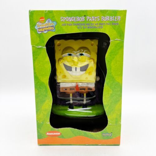 Primary image for Vtg SpongeBob SquarePants Nickelodeon BOBBLER 2002 Bobble Head SP003 Figure