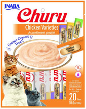 Inaba Churu Chicken Varieties Creamy Cat Treat 20 count Inaba Churu Chicken Vari - £19.24 GBP
