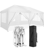 10&#39;x20&#39; EZ Pop Up Folding Canopy w/ 6 Sidewalls - Outdoor Event Shelter ... - €196,22 EUR
