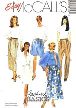 McCalls Sewing Pattern 8845 Pull on Skirt Pants Shorts Misses Size 10-14 - $8.96