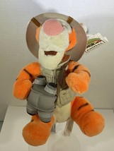 Disney World Tigger Animal Kingdom Safari Stuffed Plush Doll NWT Winnie ... - £7.44 GBP