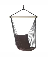 ESPRESSO COTTON PADDED SWING CHAIR - $75.65 CAD