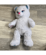 Build A Bear Disney Frozen Elsa Plush White Sparkle Bear Stuffed Animal - £11.63 GBP