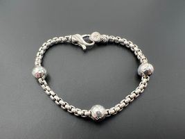 John hardy jai sukhothai hammered bead box chain bracelet 3.7mm thumb200