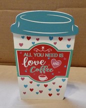 Wooden Coffee Signs 6 1/2&quot; x 4 1/2&quot; You Choose Saying Table Decor Latte 255O - £2.30 GBP