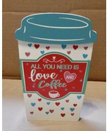 Wooden Coffee Signs 6 1/2&quot; x 4 1/2&quot; You Choose Saying Table Decor Latte ... - $54.05 MXN
