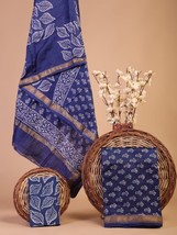 Maheshwari  Silk Hand Block Print Unstitched Suits Dress Material K-13 - $65.44