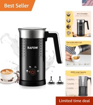 Premium 4-in-1 Milk Frother - Automatic 10oz Froth Maker with Safety Fea... - $54.00