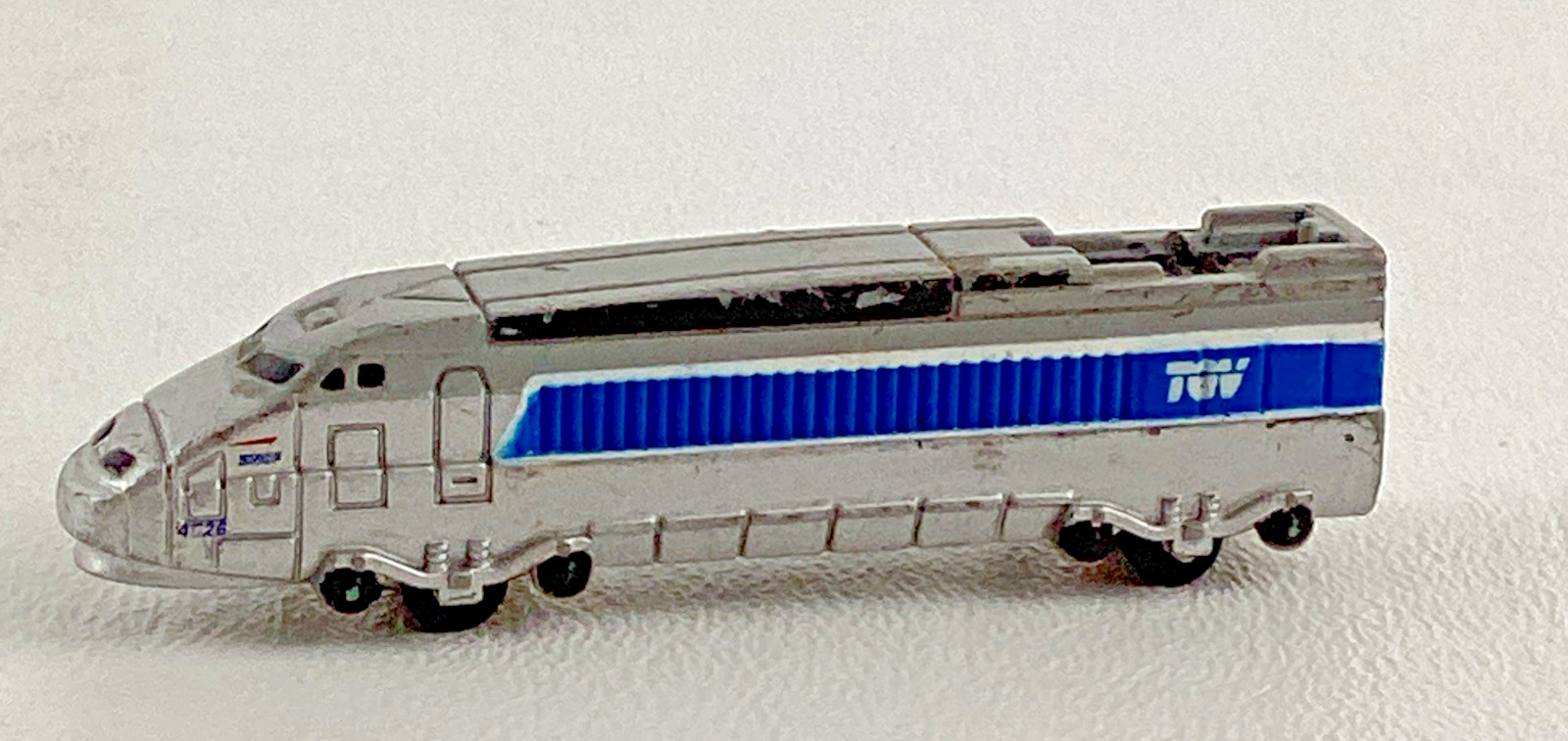 Hot Wheels Planet Micro Land Speed Record TGV Train Mini Vehicle Vintage... - $14.80