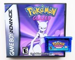 Pokemon Glazed version 9.1 Game / Case - Gameboy Advance (GBA) USA Seller - £15.22 GBP+