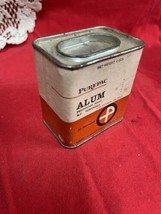 Vintage PUREPAC Alum Tin 4oz PurePac Corp Elizabeth NJ - £6.99 GBP