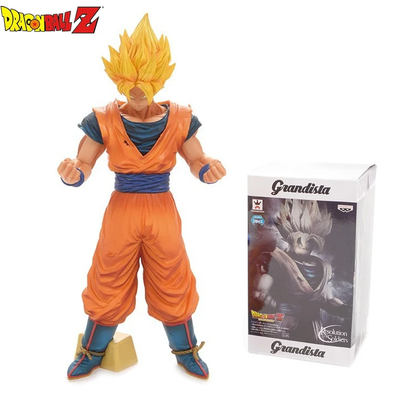 Dragon Ball Z Action Anime Figure Grandista ROS Son Goku PVC Action Figurine - £28.44 GBP