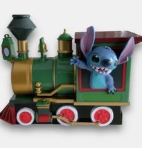 Disney Parks Stitch Riding the Train Engine Vehicle Pullback Toy - $29.99