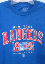New York Rangers Mens XL T-Shirt Old Time Hockey Vintage 90s Official NHL Cotton - £14.93 GBP