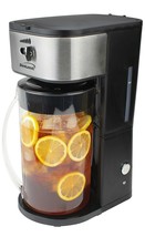 Brentwood Iced Tea and Coffee Maker with 64 Ounce Pitcher, Black (a) O2 - $178.19