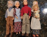 Vintage MATTEL 1973 SUNSHINE FAMILY DOLLS Group of 5 in Orig Outfits EUC! - $149.95