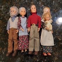 Vintage MATTEL 1973 SUNSHINE FAMILY DOLLS Group of 5 in Orig Outfits EUC! - $149.95